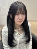透明感/くびれヘア/顔周り/名古屋/名駅/髪質改善/レイヤーカット