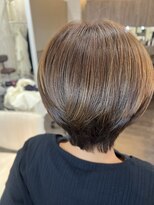 ネクサス ロット 八千代台店(NEXUS-Lot)&nbsp;髪質改善カラーエステ×白髪ぼかしハイライトショートボブ