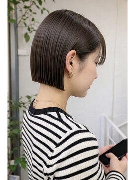 ユキ 八事(yukii) 着物ヘア/大人ガーリー/ダークアッシュ/似合わせカット/八事