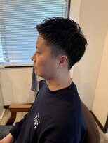 ラニ ヘアーアイラッシュ(lani hair eyelash)&nbsp;黒髪ツーブロック×ビジネスショート