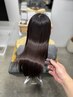 【プラチナ美髪コース】プラチナトリートメント＋カット＋ゼロテクカラー