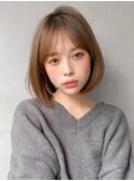 ワンホンレイヤーうる艶髪前髪イメチェンモテ髪こなれヘア