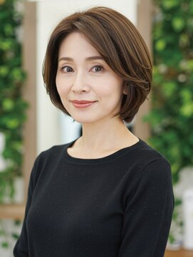 アイスタイル 戸坂店(I STYLE) 40-50代にオススメ★大人のふんわりレイヤーボブ