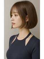 ソレイユ 新宿御苑前 (SOLEIL)&nbsp;188. ベージュボブ/骨格矯正カット/デザインカラー
