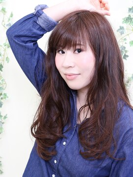 オーガニックサロン フェイス 梅田店(organic salon face) しっかりカールの大人可愛いゆるウェーブカール