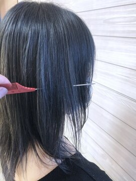 クレア(CREA) 色持ち良し！ブルー＆シルバー