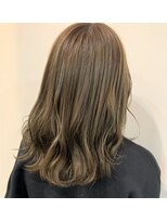 ヘアーデザインスリール(Hair Design THRIRE)&nbsp;ハイライトカラー/ミントグリーン/ヘーゼルベージュ