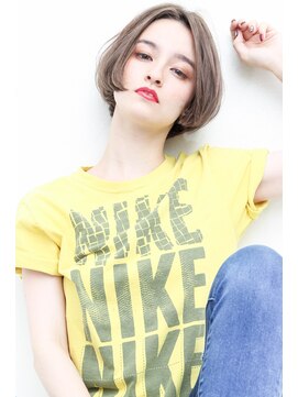 トライポッド(TRIPOD) 小顔前髪イメチェンショート#透明感マロンベージュ　0602