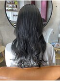 ロング　巻き髪スタイル