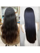 アンフィユヌキャトル(AnFye une Qatll)&nbsp;[AnFye une Qatll」うるつや縮毛矯正＋ジュエリーシステム