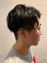 ソレイユ オム シンサカエ(SOLEIL HOMME SHINSAKAE) 大人っぽい♪センターパート×スパイラルパーマ☆