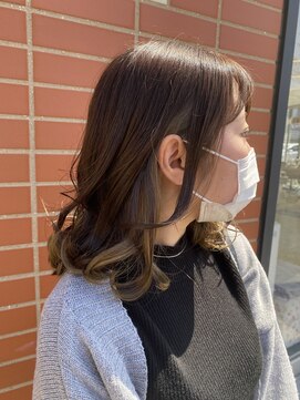 コワファースト 大分(COIFF1RST) インナーカラー