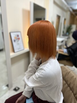 カリーナ(CARINA) ハイトーンカラー/オレンジカラー