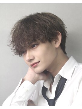 ゴールドシブヤ(GOALD SHIBUYA) #センターパートウルフ 波巻きスパイラル ツイストスパイラル