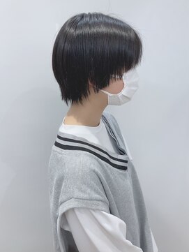 モリオフロムロンドン 松戸店(Morio from London) 【松戸 岩口】シースルーバングマッシュショート