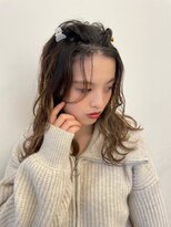 ヘアーズ ボウ トータルビューティー(hair's BEAU total beauty)&nbsp;ナチュラルグラデーションカラー/マットグレージュ