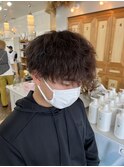 波巻きスパイラルパーマ
