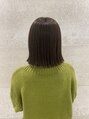 フィルムス(FILMS.) ボブスタイルもお任せください！丁寧にカットします。