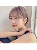 小顔ショート/マッシュショート/似合わせカット/ショートヘア