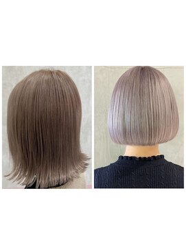 スウィート ハイトーン透明感カラー