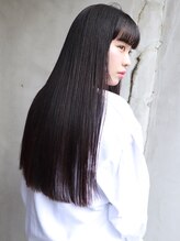 髪質改善ストレート × 髪質改善トリートメント 乾かすだけで、驚きのサラサラ感！ 