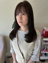 リベラル(liberal) 髪質改善 ロングレイヤー/オリーブベージュ【20代/30代/40代】