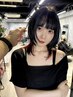 【顔周り韓国風or顔まわりウルフor前髪カット】デザインカット　￥1500