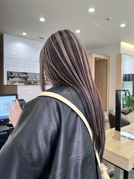 モードケイズ アミュー 厚木店(MODE K's amyu)の写真/【本厚木駅直結☆アミューあつぎ1F】外国人風ハイライト/グラデ/インナ-カラ-etc★似合わせ技術がすごい！