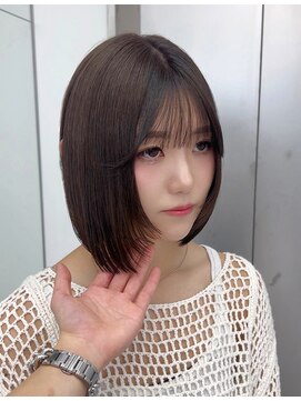 ビューナゴヤ 名駅(VIEW NAGOYA) ボブ/顔周りレイヤー/フェイスレイヤーボブ/トレンドぼふ