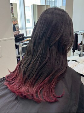 アライブ ハラジュク(ALIVE harajuku) 【ALIVE 夕貴】レッドグラデーションカラー