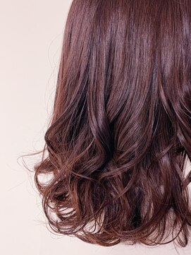 バイエイト(X８) コテ巻き風パーマスタイル