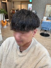 メンズカット・メンズパーマが得意なサロン！[駒込/巣鴨/王子/フェザーパーマ/ニュアンスパーマ]