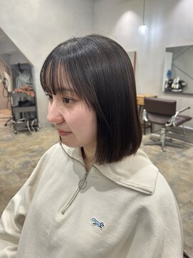 ラボアン 梅田店(lab.em.) まとまるボブヘアー
