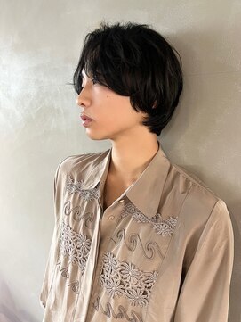 パーク(PARK) 【PARK】メンズセンターパート×シャドウパーマ