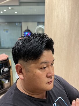 ライール ザ バーバー(Lair the barber) ツーブロック×フェードカット