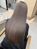 ケアブリーチ使用★ダブルカラー+生トリートメント ￥17600