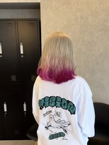 ジゼル 小倉(GiseL) ホワイトカラー/裾カラー