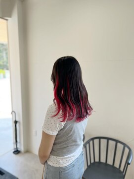 ヒュー(HUE) チェリーレッド/デザインカラー