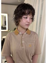 トリッカ 銀座(tricca)&nbsp;ショートパーマ/ウルフ/レイヤーカット/ニュアンスパーマ