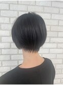 丸みショートボブ