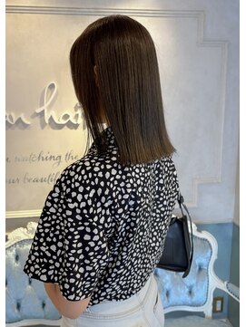 アマンヘアーイースト 吉祥寺東口店(Aman hair-e) 切りっぱミディアム2025A/W【Amanhair-e吉祥寺】