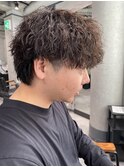 【櫻田】ショートウルフ ツイストスパイラルパーマ