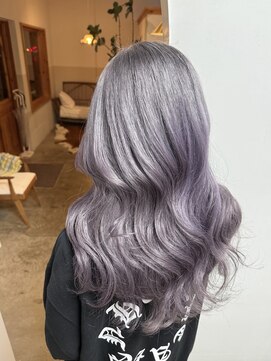 ヘアーデザインサロン スワッグ(Hair design salon SWAG) ラベンダーグレー