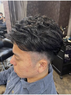 メンズパーマ/ツイストスパイラルパーマ