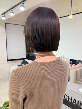 シェノン バイ アランスミシー 表参道(CHAINON by Alan smithee) 表参道/クラゲヘアー/オリーブグレー/小顔/ココアベージュ/渋谷