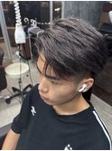 ショートスタイル×グレーカラー