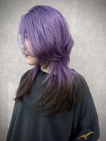 いろあそび 八王子&nbsp;【ルーツカラー】ロングウルフ×紫ルーツ