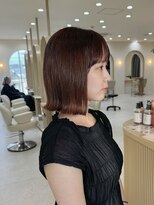 ラヴィズム 松崎店(LUVISM)&nbsp;韓国/顔周りレイヤー/おくれ毛/ベージュ/ダブルカラー/東区/松崎