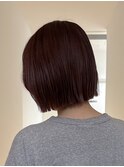 ぱつっとボブカット