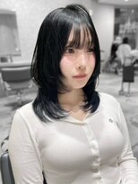 ユーフォリア 新宿通り(Euphoria)&nbsp;ハッシュカット/グレーブラック/レイヤーカット